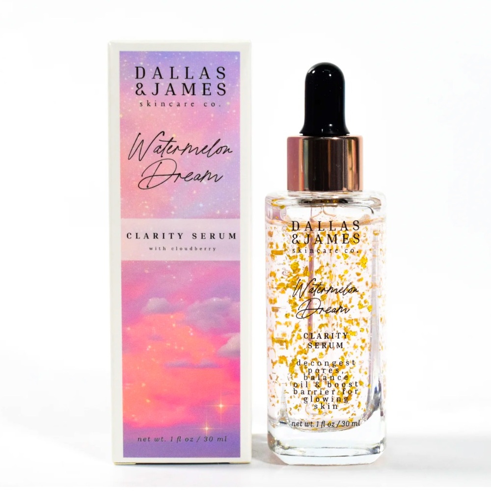 Dallas & James Skincare Co.
Watermelon Dream Clarity
Serum 1 fl. oz./30 ml. NEW